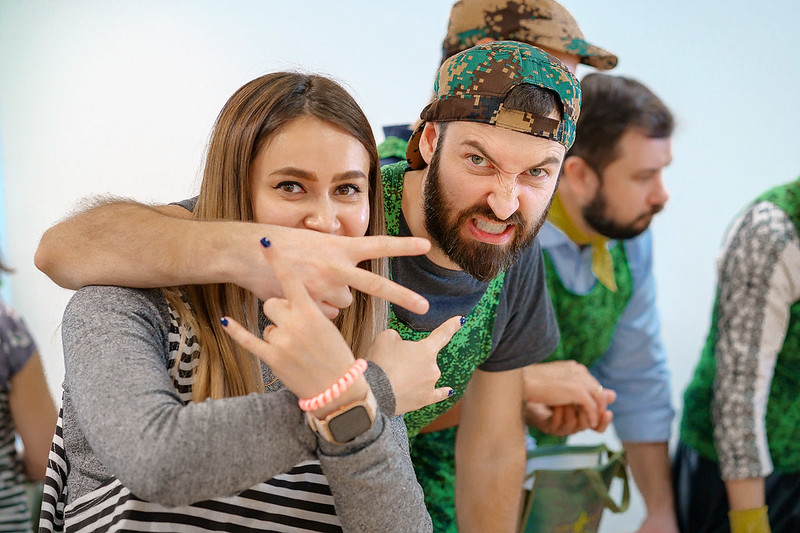 Корпоратив на День строителя в Nizhny Novgorod с уличными активностями