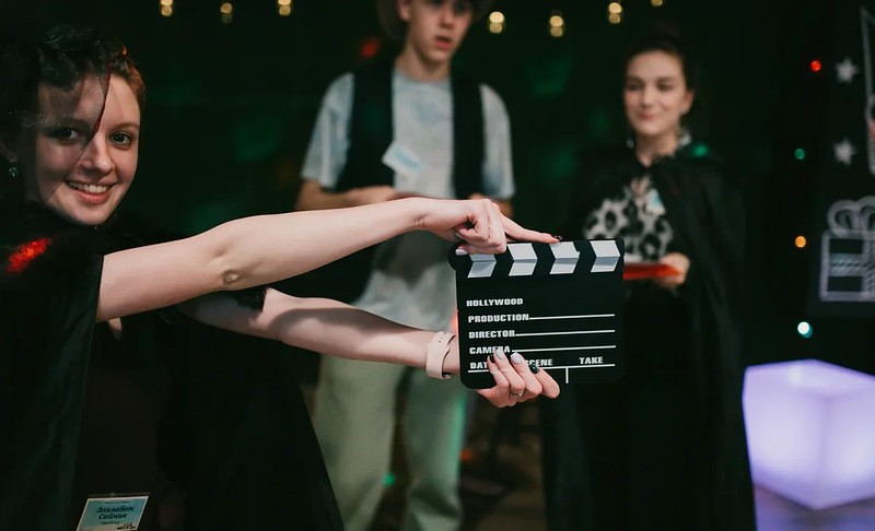 Городские огни и праздничное настроение в Нижнем Новгороде